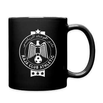 raja casablanca - Green team Eagles soccer - Full Color Mug - black - Right