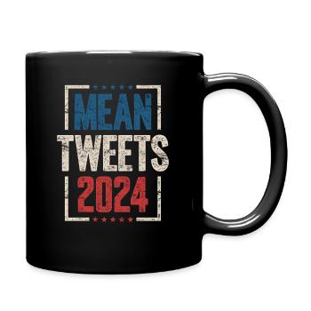 Mean Tweets 2024 - Full Color Mug - black - Right