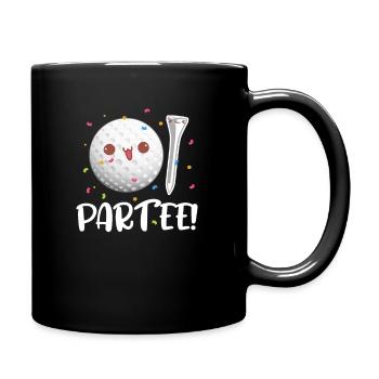 Par Tee, Golf - Full Color Mug - black - Right