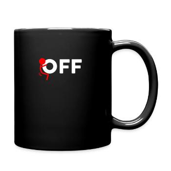 Fuck Off - Full Color Mug - black - Right