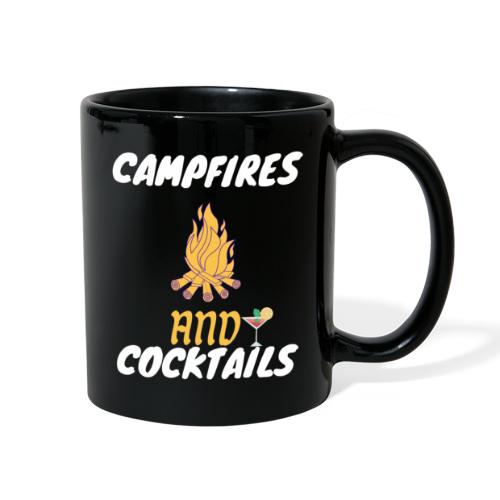 Campfires And Cocktails For Camping Lovers - Full Color Mug