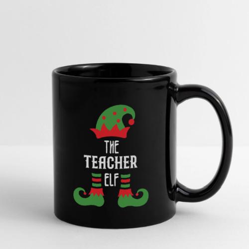 Teacher Elf Family Matching Christmas Group Gift P - Full Color Mug