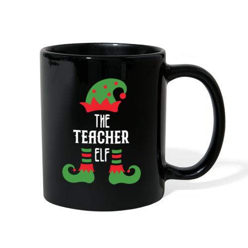 Teacher Elf Family Matching Christmas Group Gift P - Full Color Mug