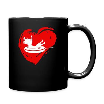 véhicule aquatique - Tasse colorée - noir - Droite