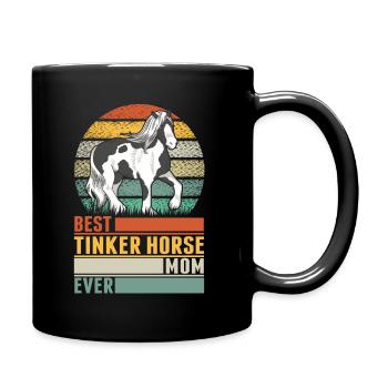 Best Tinker Horse Mom Ever Irish - Full Color Mug - black - Right