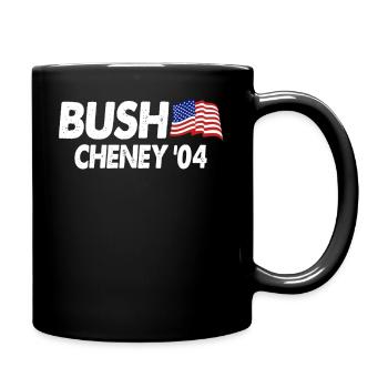 Bush Cheney 2004 Election Campaign - Full Color Mug - black - Right