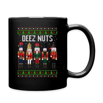 deez nuts - Full Color Mug - black - Right