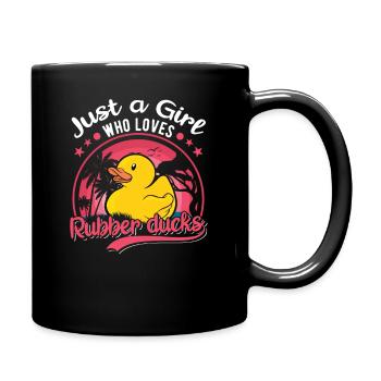 Rubber Ducky - Full Color Mug - black - Right