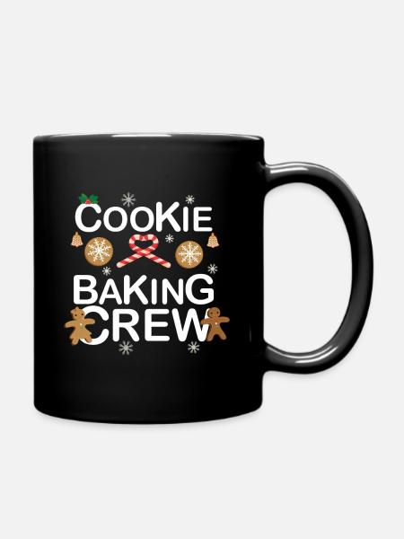 Christmas Cookie Baking Crew 01 - Full Color Mug - black