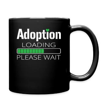 Adoption Loading - Full Color Mug - black - Right