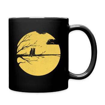 Cat Lover - Full Color Mug - black - Right