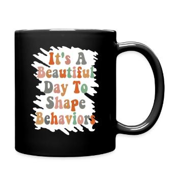 Beautiful Day Behavioral Shape Behaviors - Full Color Mug - black - Right