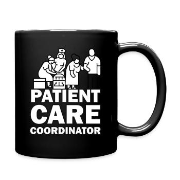 Patient Care Coordinator - Full Color Mug - black - Right