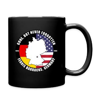 Gone But Never Forgotten Ferris Barracks Germany - Full Color Mug - black - Right