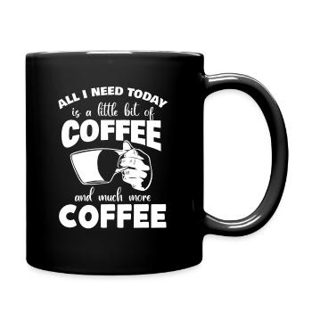 Need Coffee Today Queen Latte Art Barista Coffee - Full Color Mug - black - Right