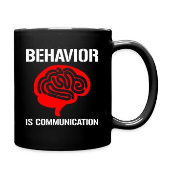 Behavior Is Communication - Full Color Mug - black - Right