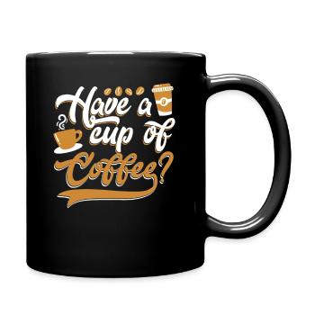 Have A Cup Of Coffee Latte Art Barista Queen - Full Color Mug - black - Right