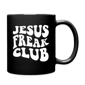 Jesus Freak Club Bible Verse - Full Color Mug - black - Right