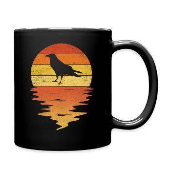 Raven Sunset 70S Raven - Full Color Mug - black - Right