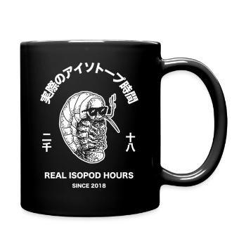 Isopods - Aesthetic Japanese Vaporwave - Full Color Mug - black - Right