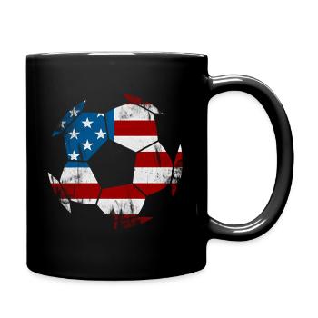Soccer - Soccer - Full Color Mug - black - Right