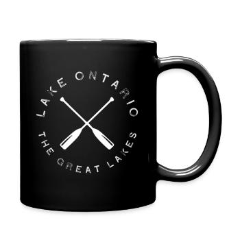 Lake Ontario Great Lakes - Full Color Mug - black - Right