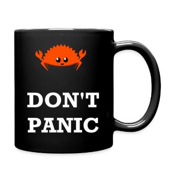 Don'T Pa Rustacean Ferris The Crab Rust Programmin - Full Color Mug - black - Right