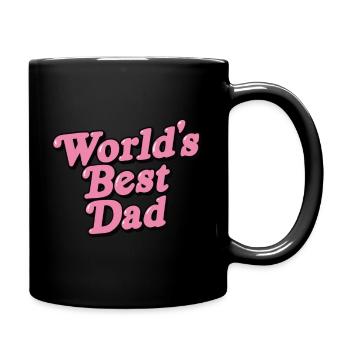world s Best Dad - Full Color Mug - black - Right