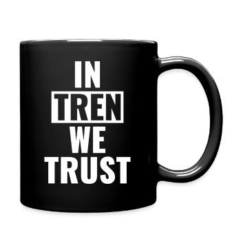 In Tren We Trust Bodybuilders Meme - Full Color Mug - black - Right