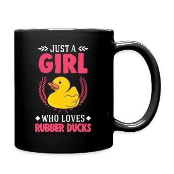 Rubber Ducky - Full Color Mug - black - Right
