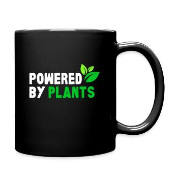 Plant Vegan Vegitarian Meal Health Diet Chef Men & - Full Color Mug - black - Right