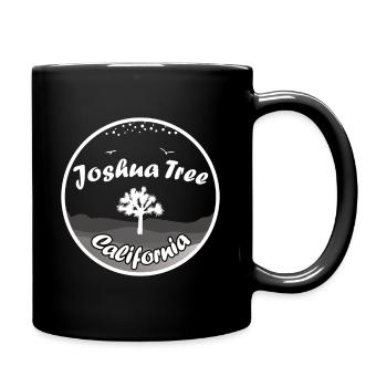 Joshua Tree national vintage night - Full Color Mug - black - Right