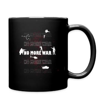 No More War - Full Color Mug - black - Right