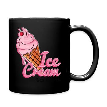 Ice cream - Full Color Mug - black - Right