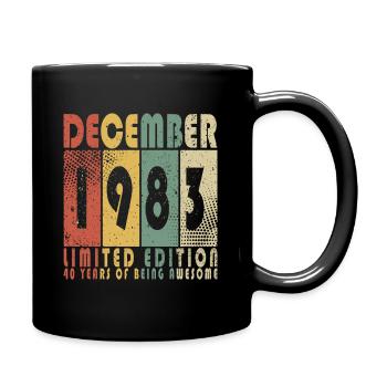 December 1983 - 1983 December - Full Color Mug - black - Right