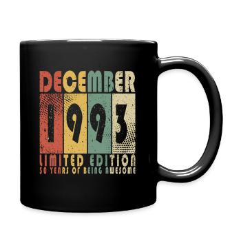 December 1993 - 1993 December - Full Color Mug - black - Right