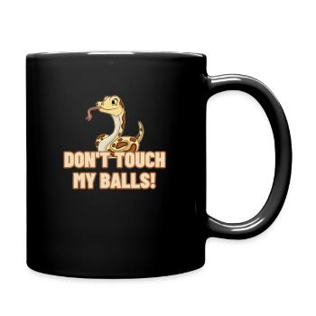 Ball Python Snake Lover Funny Snake - Full Color Mug - black - Right