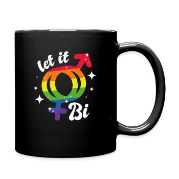 Prideful Bi Colors - Full Color Mug - black - Right