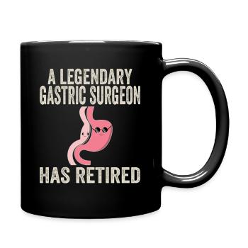 Bariatric Surgery - Full Color Mug - black - Right