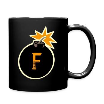 F-bomb - Full Color Mug - black - Right