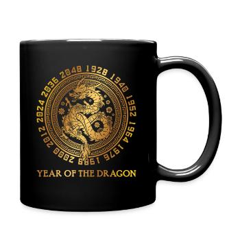 Chinese New Year Of Dragon Chinese Zodiac Years - Full Color Mug - black - Right