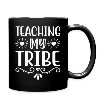 Teaching My Tribe - Full Color Mug - black - Right