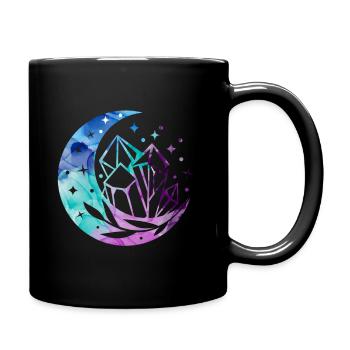Crystal Magic in the Moonlight - Full Color Mug - black - Right