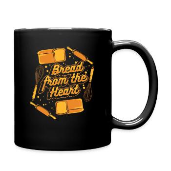 Bread From The Heart Bread Dough Bread Maker - Full Color Mug - black - Right