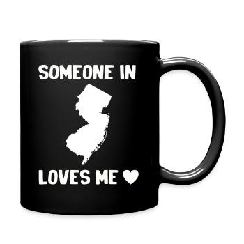 Someone In New Jersey Loves Me - Full Color Mug - black - Right