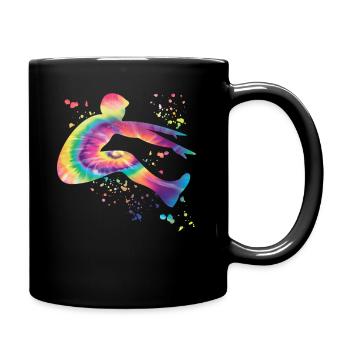 Long Jumper Long Jumping Kids Long Jump - Full Color Mug - black - Right