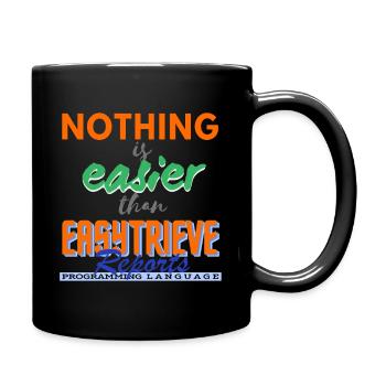 Mainframe Easytrieve Programming Language - Full Color Mug - black - Right