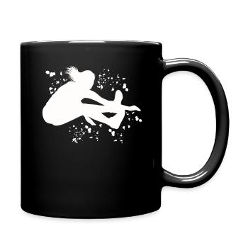 Long Jumper Long Jumping Kids Long Jump - Full Color Mug - black - Right