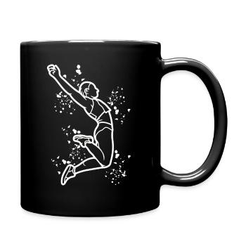 Long Jumper Long Jumping Kids Long Jump - Full Color Mug - black - Right