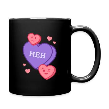 Meh Teeshirt - Full Color Mug - black - Right